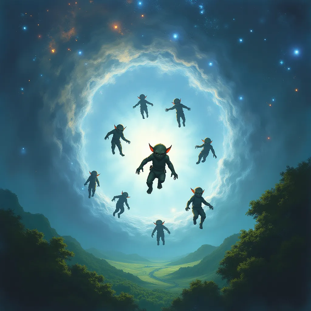 Die Acht überqueren die Astrale Ebene