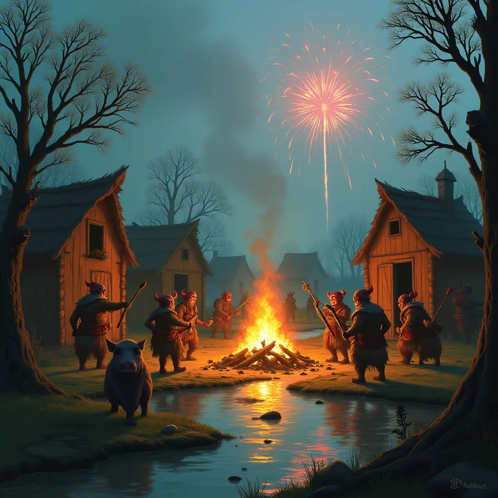 Licktoad-Stamm-Feier