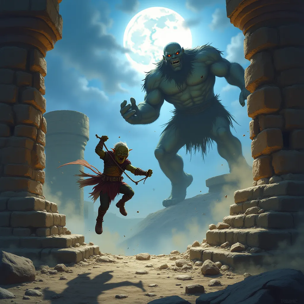 Shvub-Mah dem Oger in Ashen Rise gegenüber